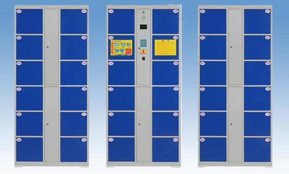 【寄存柜厂家】超市扫码寄存柜满足客户的需求